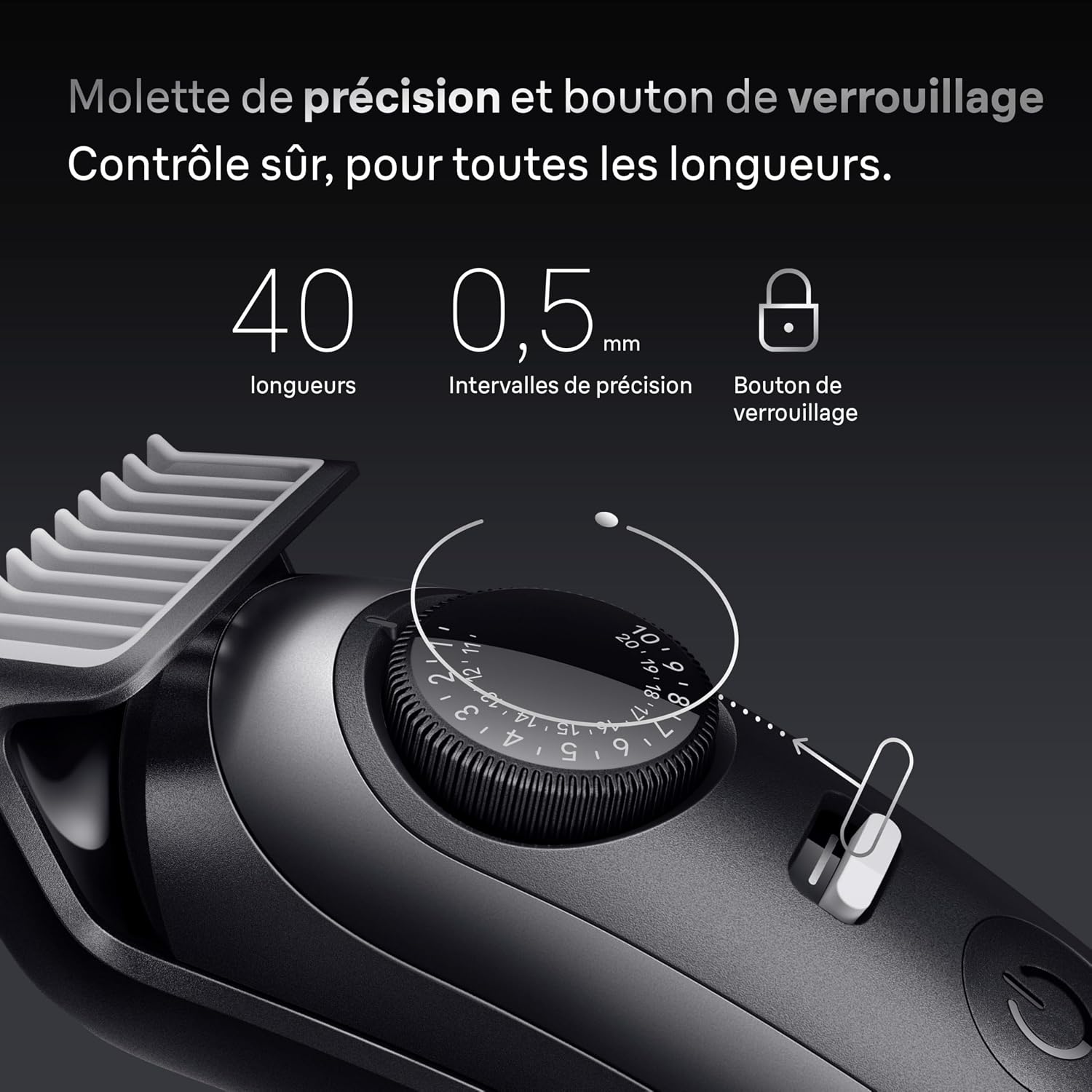 Detalle 2 de Braun BT7525 Series 7 tondeuse à barbe — 120 min