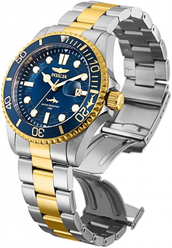 Detalle de Invicta Pro Diver Montre Homme – Quartz en Acier inoxydable, 43 mm