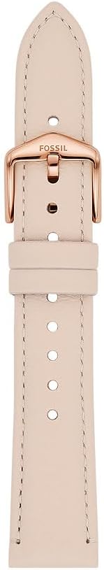 Thumbnail 6 de Fossil Femmes Bracelet de Montre en Cuir et Acier Inoxydable – Maille Noire 18 mm, Échangeable