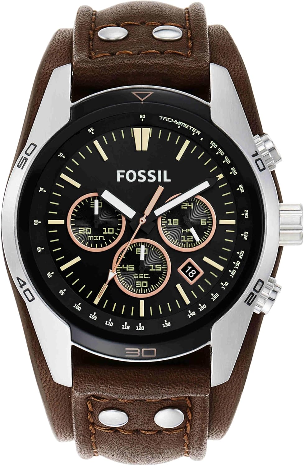 Detalle 2 de Fossil Coachman CH2564 montre chronographe 45 mm