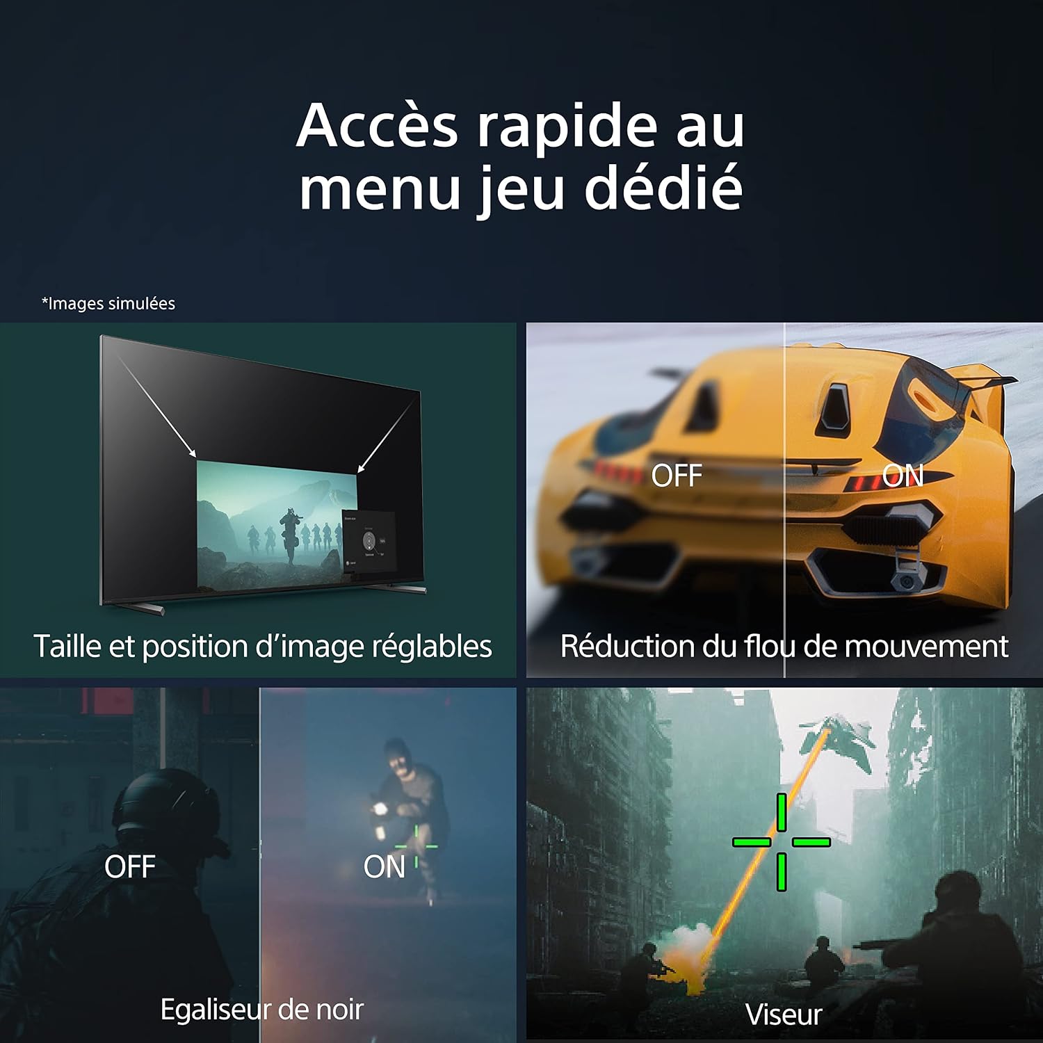 Detalle 2 de Sony BRAVIA KD-43X75WL (2023) : TV 4K LED HDR avec Google TV et mode faible latence HDMI 2.1