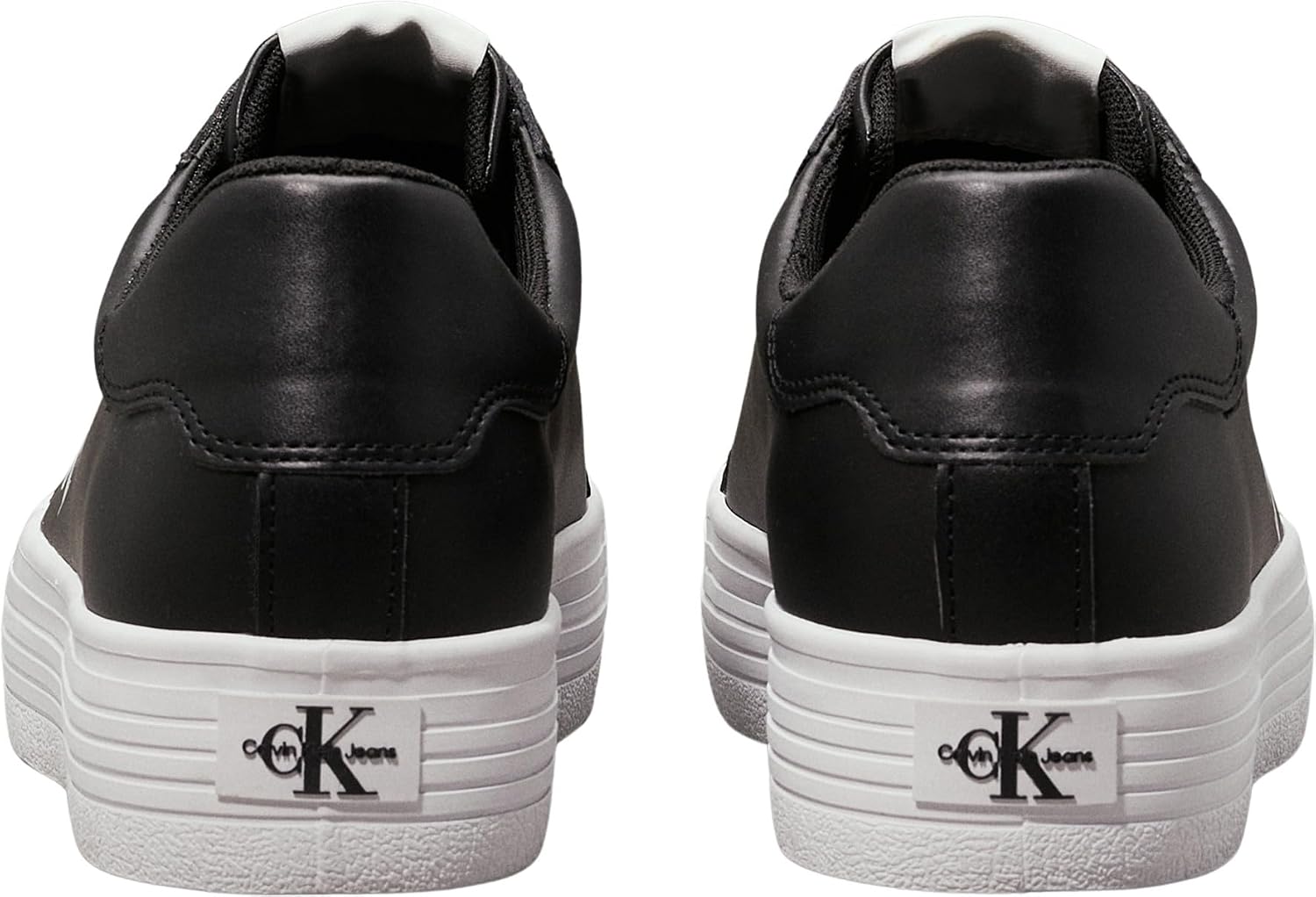 Detalle 2 de Calvin Klein Baskets vulcanisées femme à plateforme Vulcanisées Flatform Lace-up