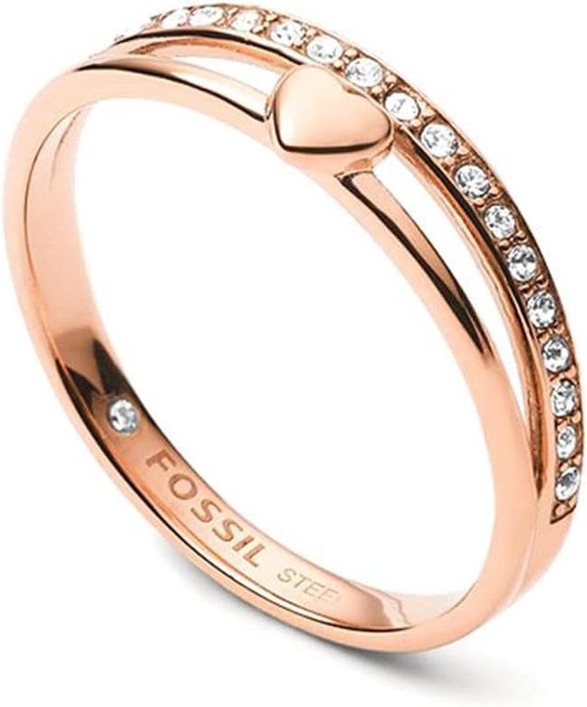 Thumbnail 6 de Fossil Jewelry — Acier inoxydable doré, fini poli, tailles 9, 12, 14, 17 et 20