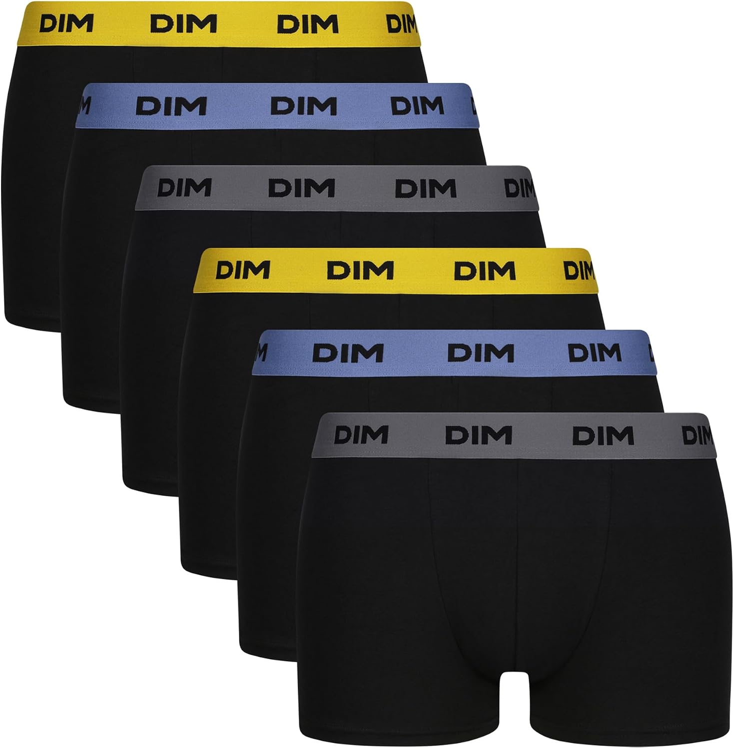 Thumbnail 6 de DIM Boxer Homme Mix and Colors Coton Stretch Confort (lot de 6)