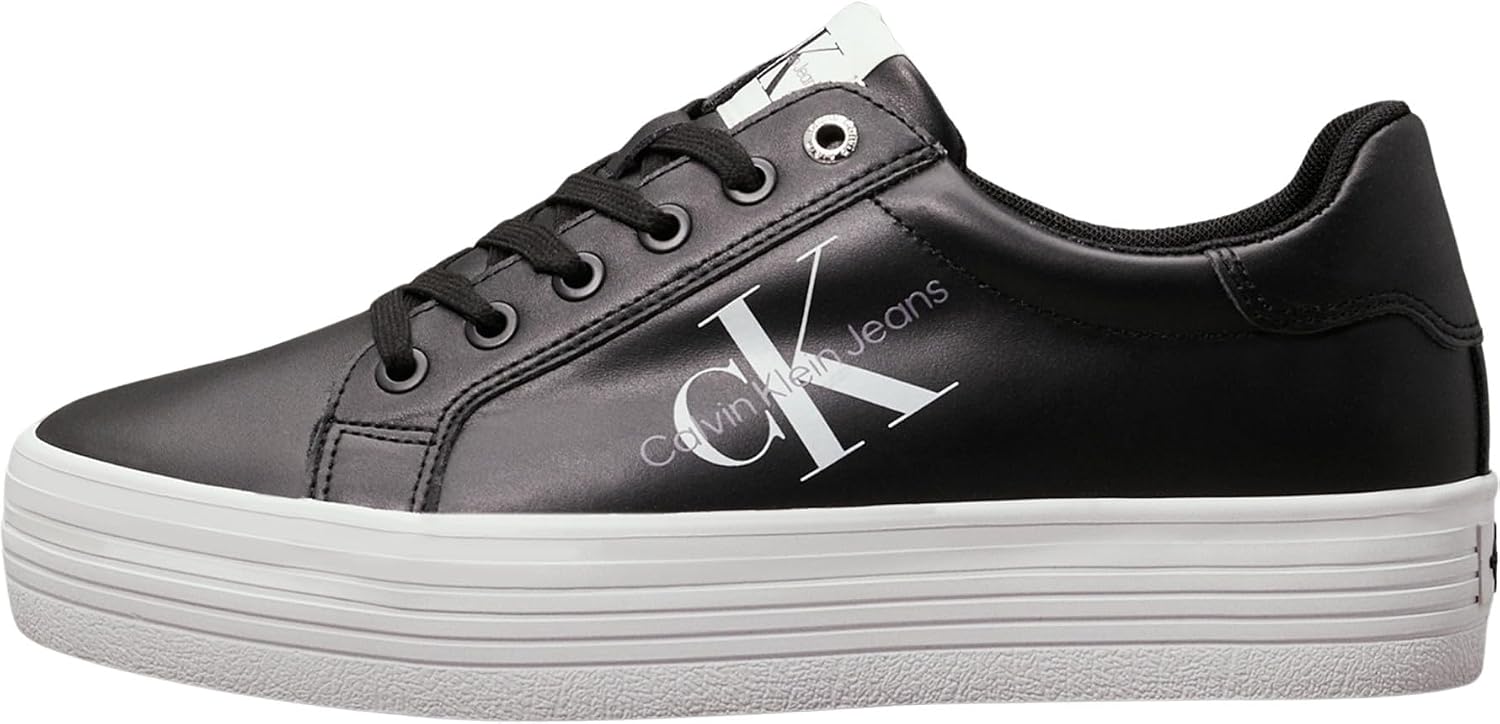 Detalle de Calvin Klein Baskets vulcanisées femme à plateforme Vulcanisées Flatform Lace-up