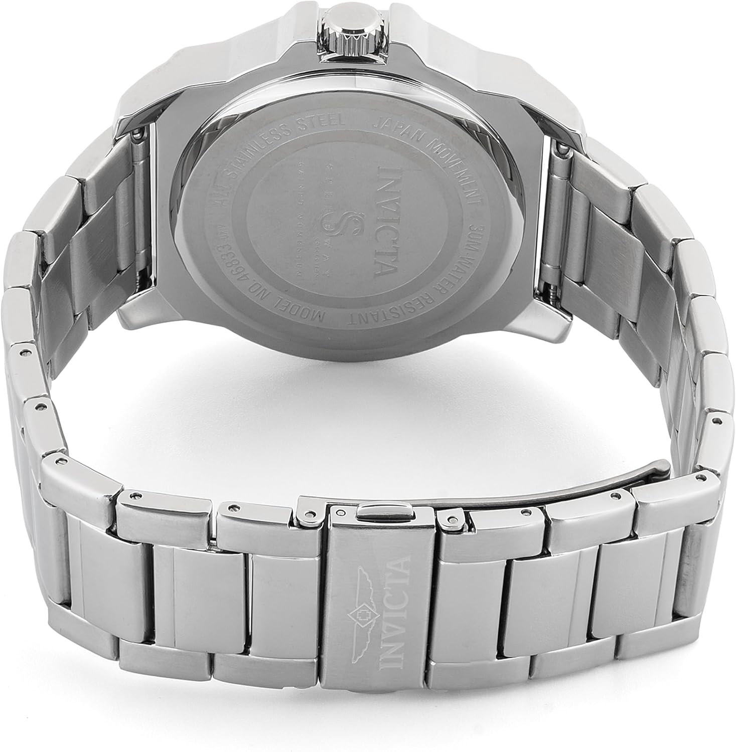Detalle de Invicta Speedway Montre Homme 42 mm - Mouvement Quartz, Acier Inoxydable, Dial Vert
