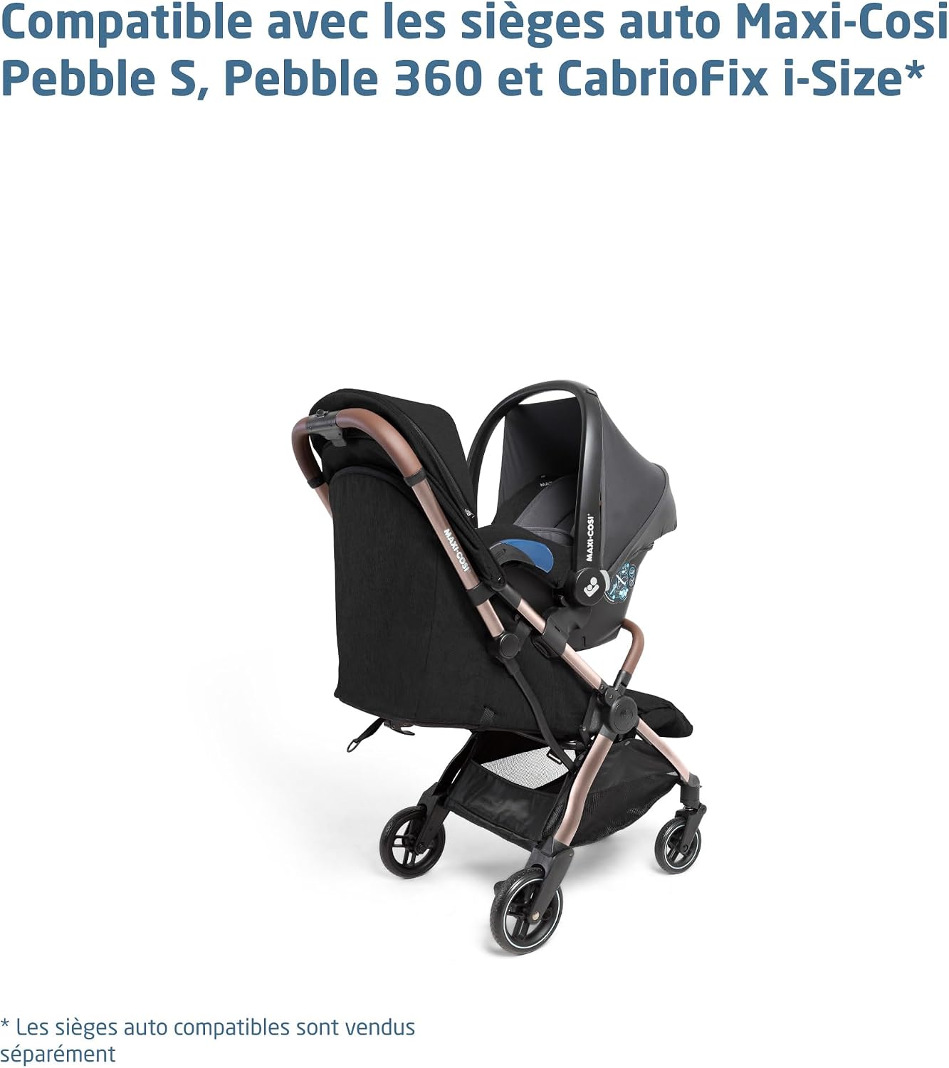 Detalle 2 de Maxi-Cosi Eva3 Poussette: légère, compacte et polyvalente pour 0–4 ans