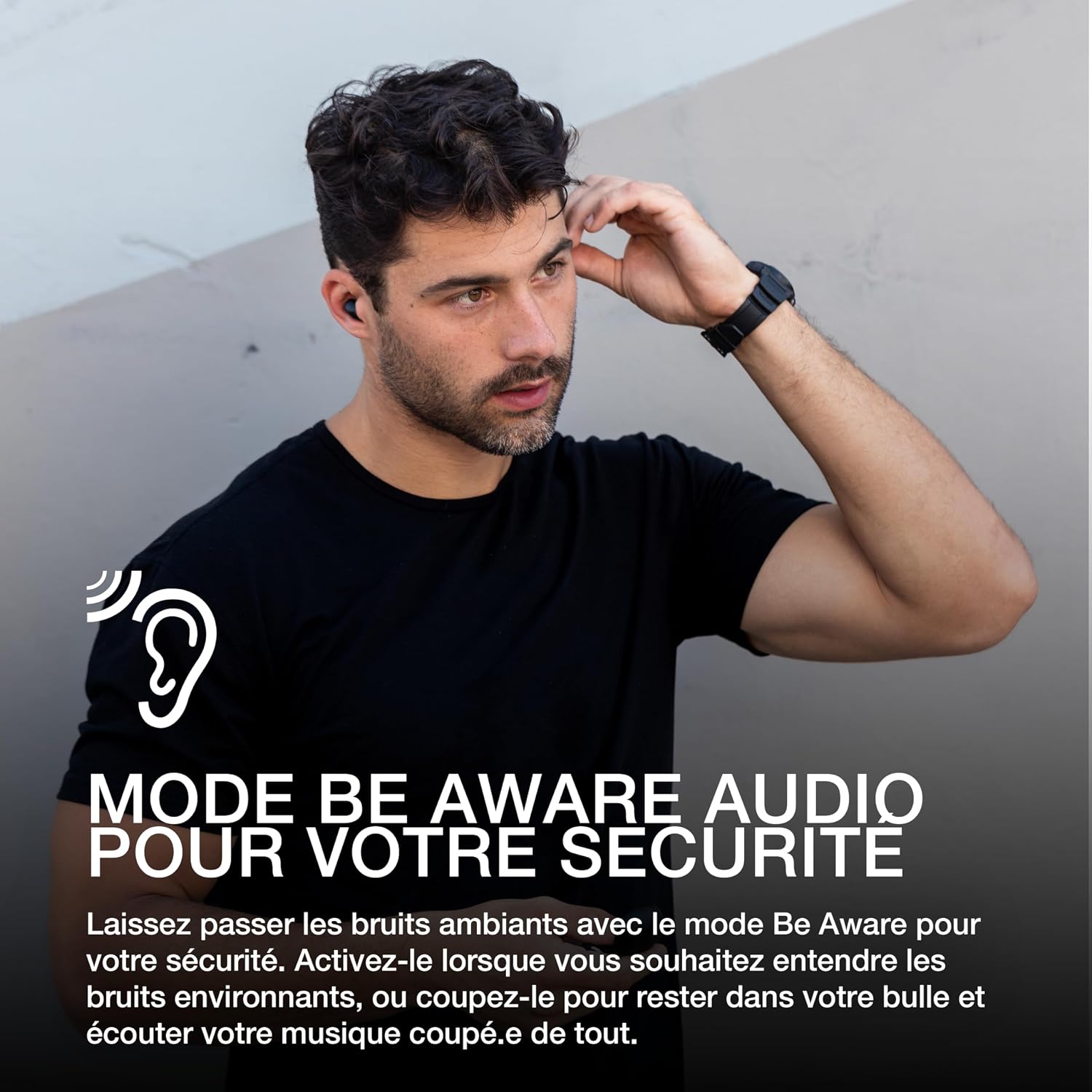Detalle 2 de JLab JBuds Mini : écouteurs Bluetooth sans fil compacts, micro et boîtier USB, jusqu’à 20+ h d’autonomie (Menthe)