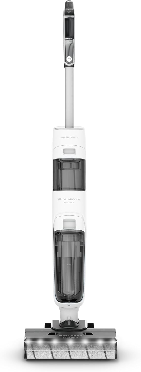 Detalle 2 de Rowenta X-Clean5 GZ5557EE — Aspirateur Laveur sans Fil 2-en-1 avec détection Auto et Séchage à l’air chaud