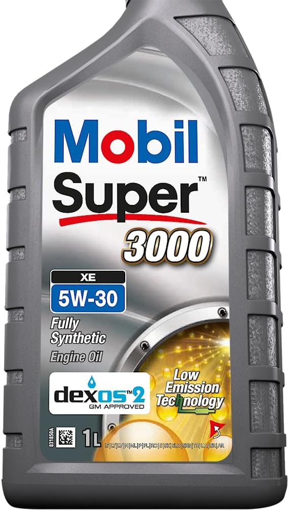 Detalle 1 de Mobil Mobil Super 3000 XE 5W-30 – huile moteur 1 l, conçue pour limiter dépôts et lodos