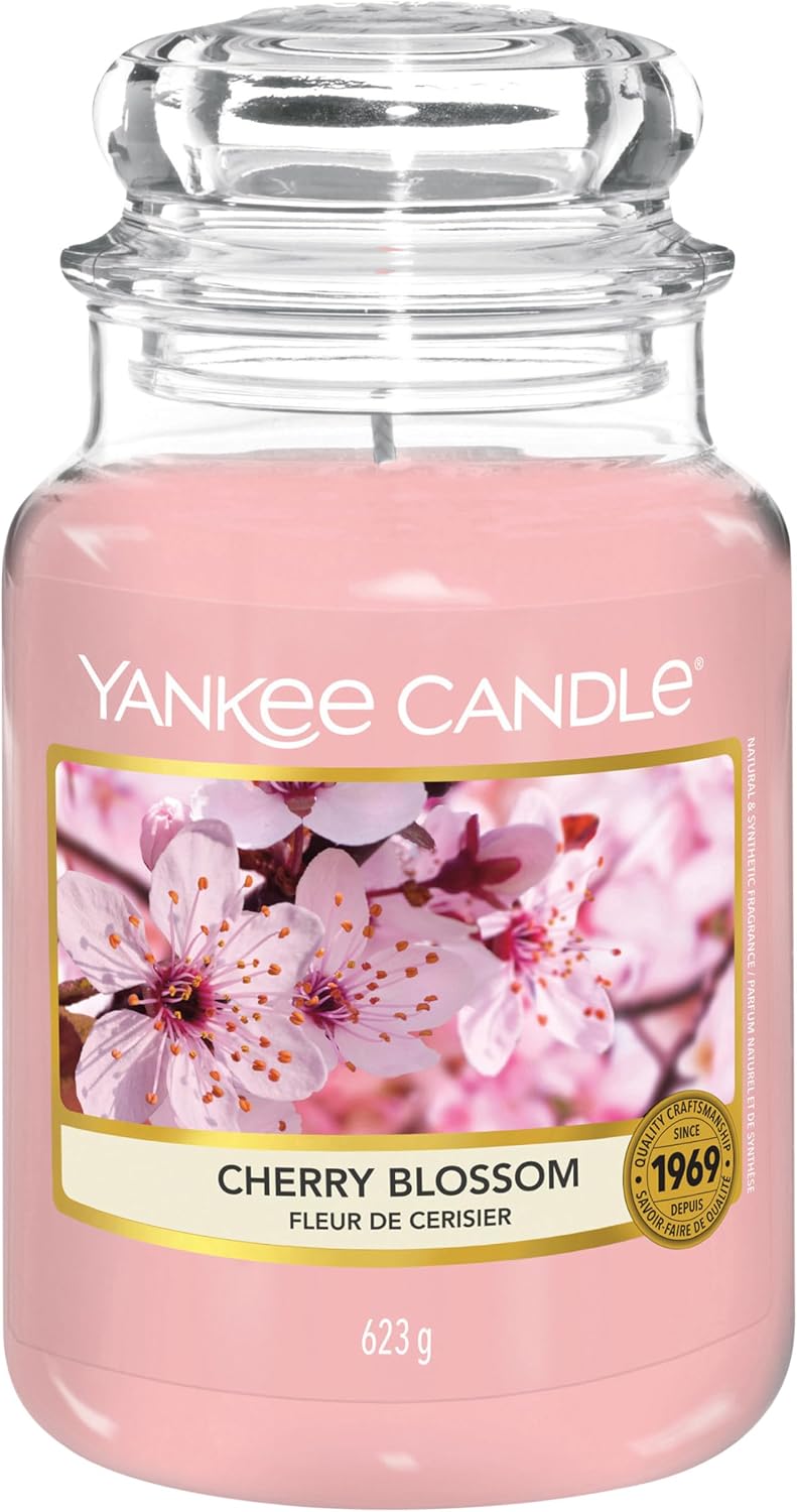 Detalle de Yankee Candle Fleur de cerisier 150 h 🕯