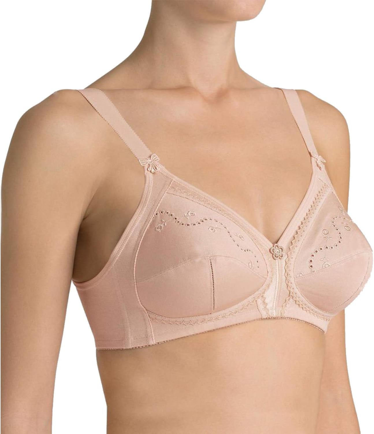 Detalle de Triumph Doreen + Cotton 01 N Soutien-gorge sans Armatures pour femme