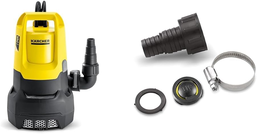 Detalle 2 de Pompe d'Évacuation Kärcher SP 22.000 Dirt – 750 W, débit 22 000 L/h, immersion 7 m