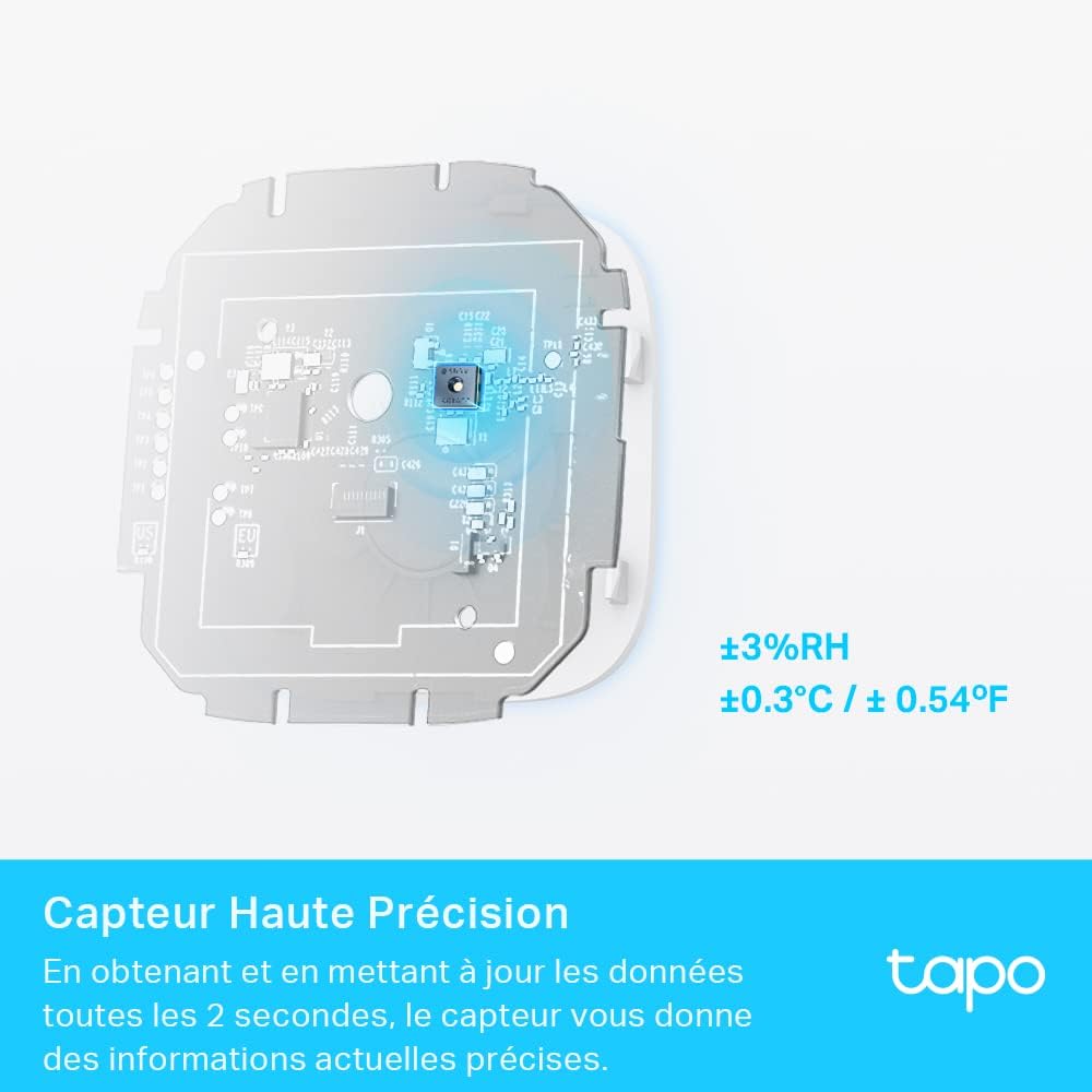 Detalle de Tapo Moniteur de température et d'humidité T315 avec écran E-Ink 2,7'' – verdict d'achat