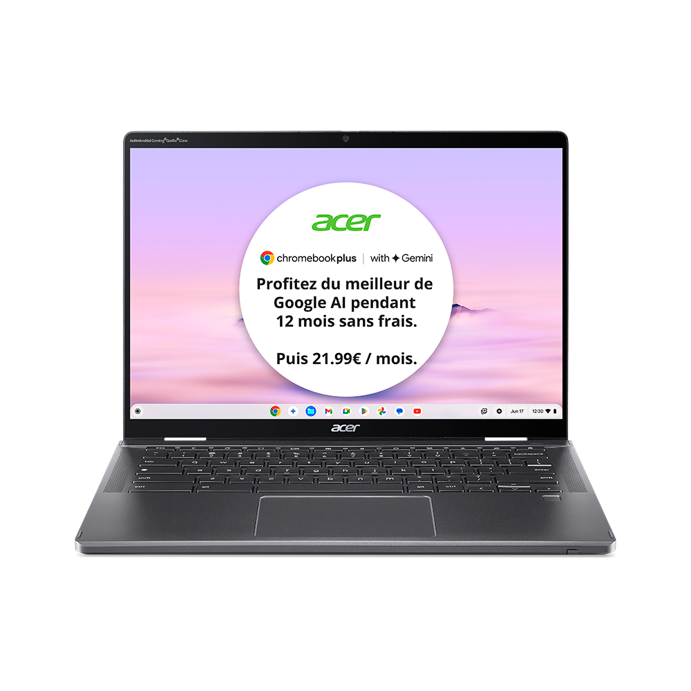 Detalle de Acer Chromebook Plus Spin 714 tactile 16 Go