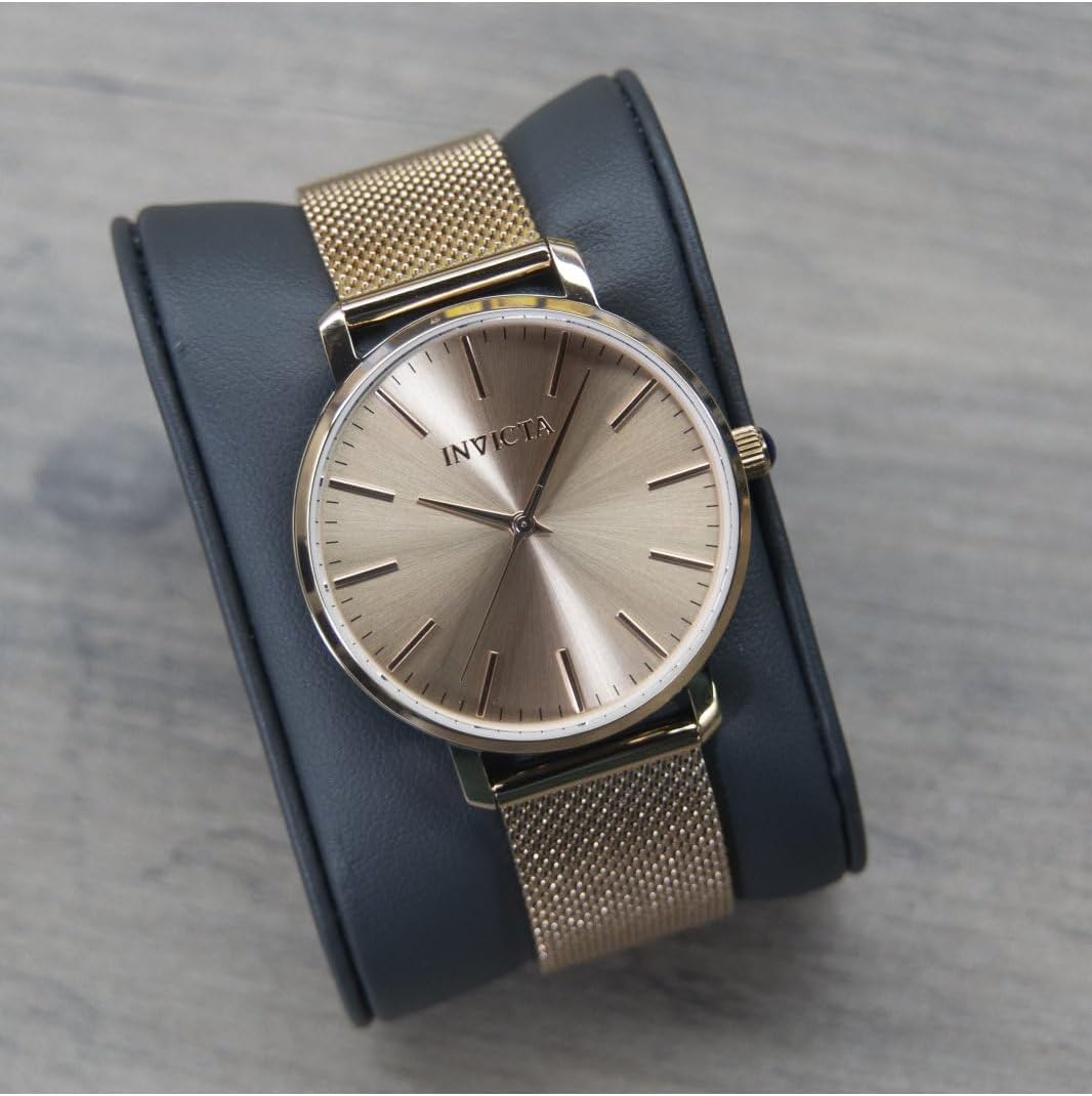 Detalle de Invicta Angel 38 mm - Montre femme en acier inoxydable, mouvement quartz