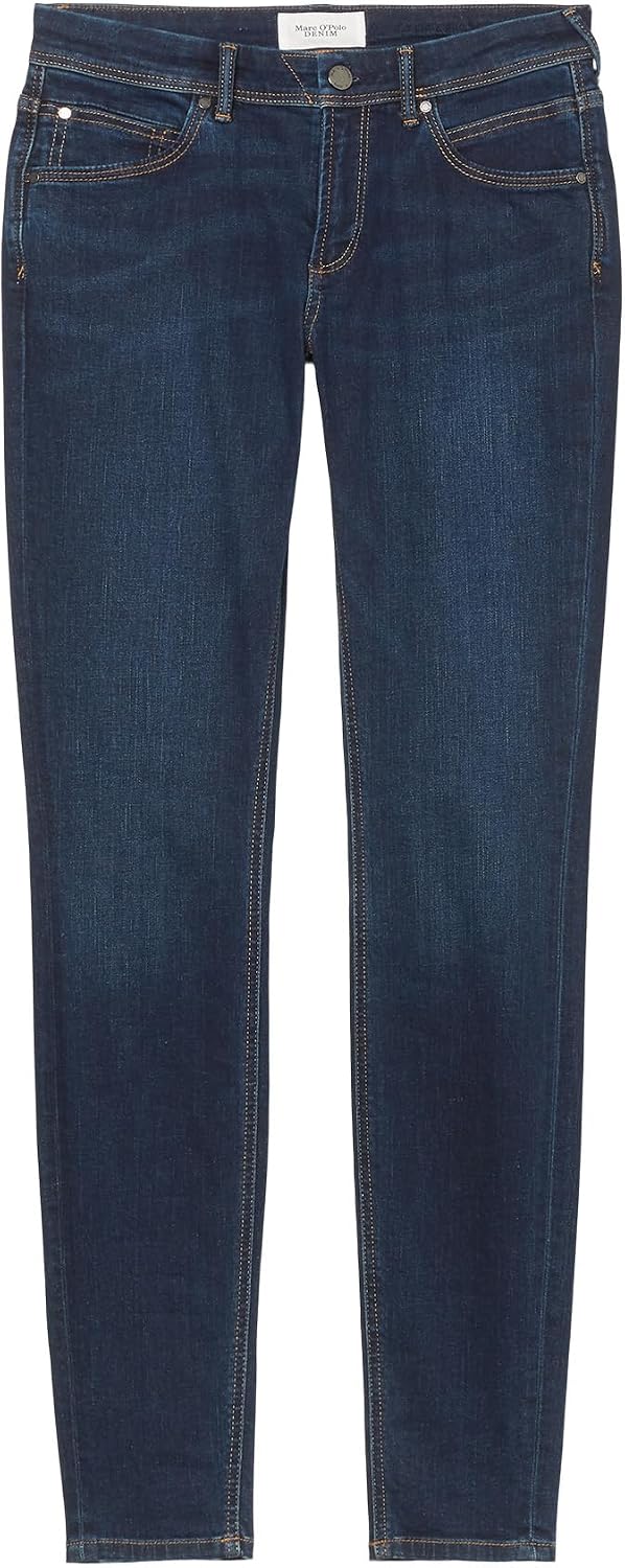 Detalle de Jean femme Marc O'Polo Denim Slim Fit – élasthanne, confort et style intemporel
