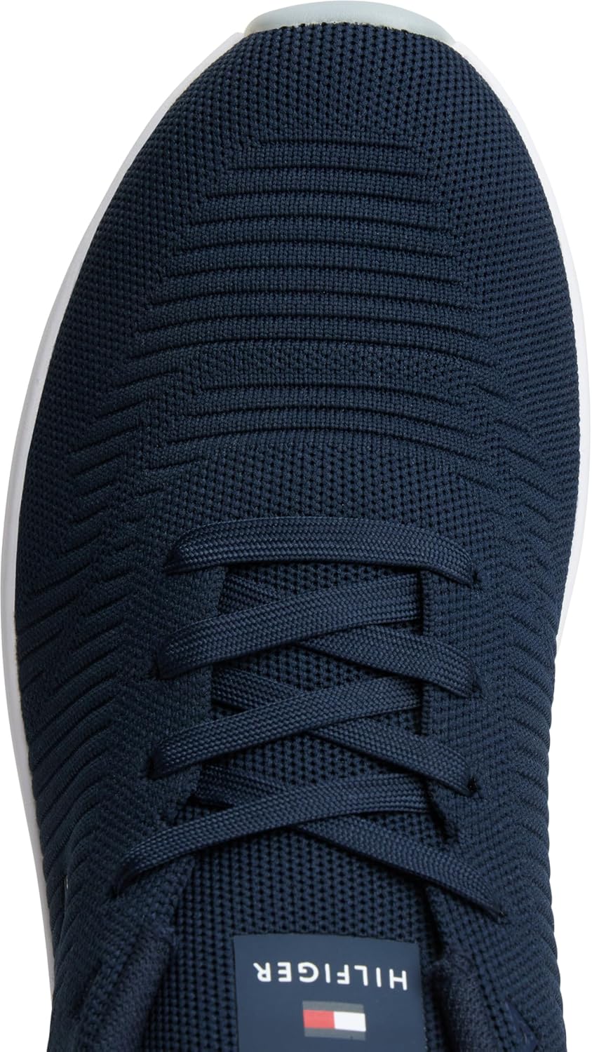 Detalle de Tommy Hilfiger Baskets de Running Homme Corporate Knit Rib Runner