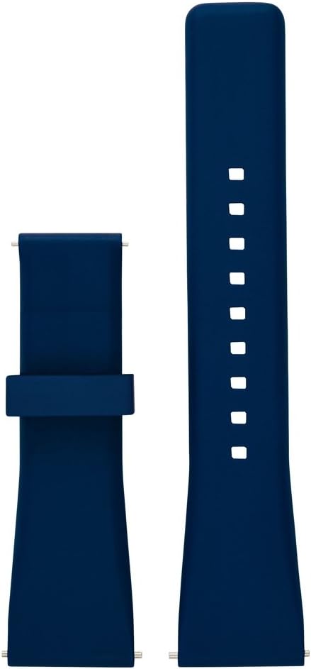 Detalle de Michael Kors Bracelet Femme 18 ou 22 mm en Silicone pour Access Bradshaw – Compatible MK Access
