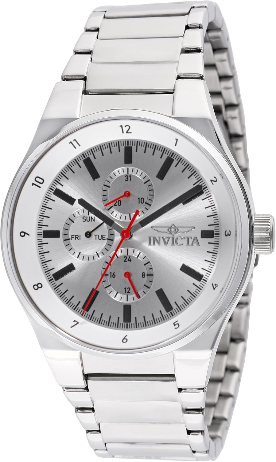 Detalle 2 de Invicta Racing Montre Homme – Mouvement Quartz, Acier Inoxydable, 44 mm