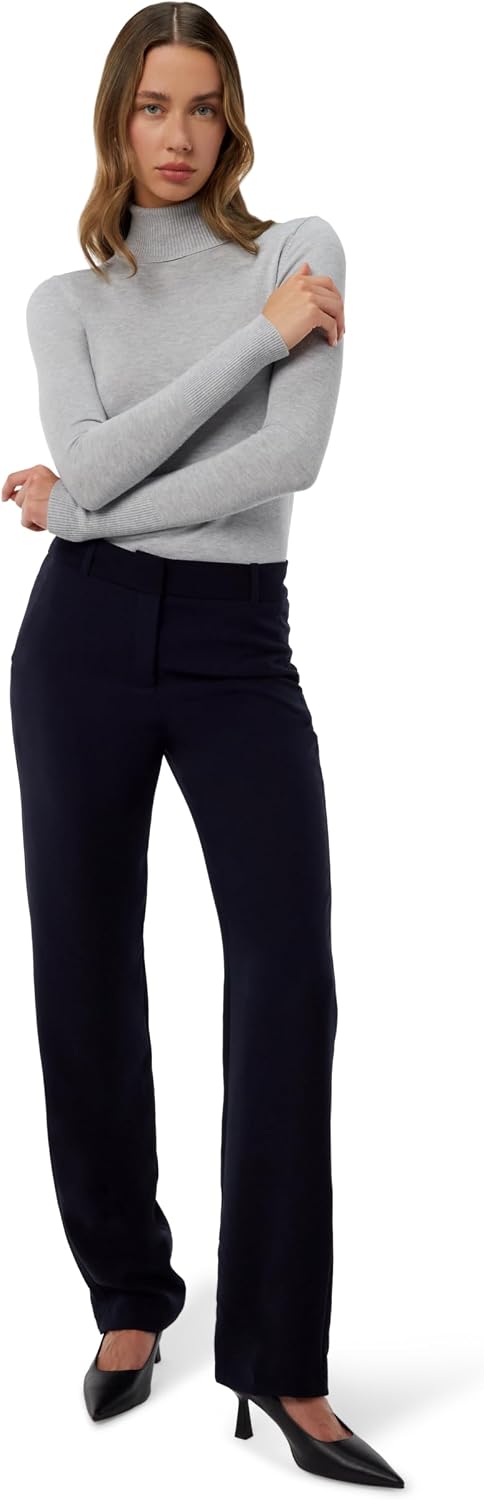 Detalle de CAROLL Pantalon Droit chic et intemporel – élégance sobre et confort Caroll