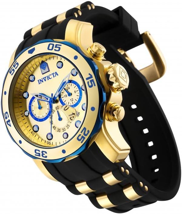 Detalle de Invicta Pro Diver Homme – Montre quartz en acier inoxydable, 48 mm (modèle 17887)