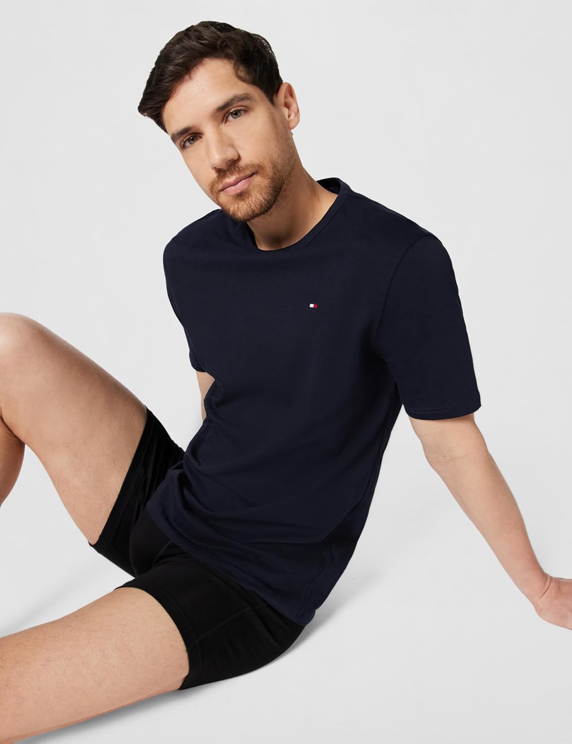 Detalle 2 de Tommy Hilfiger 3p SS Tee Um0um03870 T‑Shirt S/S Homme (Lot de 1)