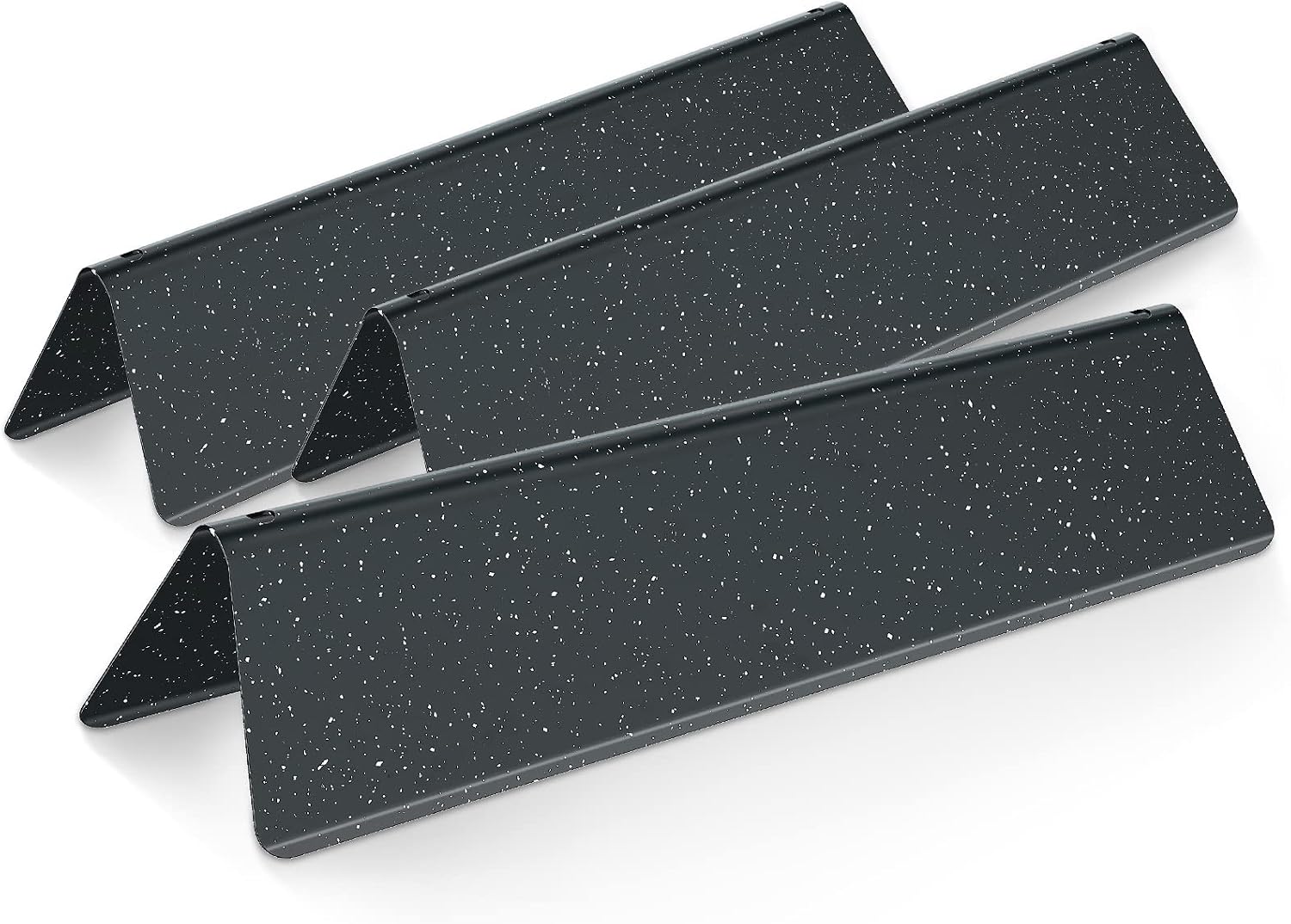 Detalle de Barres Flavorizer 7635 en acier inoxydable Coisien pour barbecue à gaz Weber Spirit 200 (E210/E220, façade de commande)