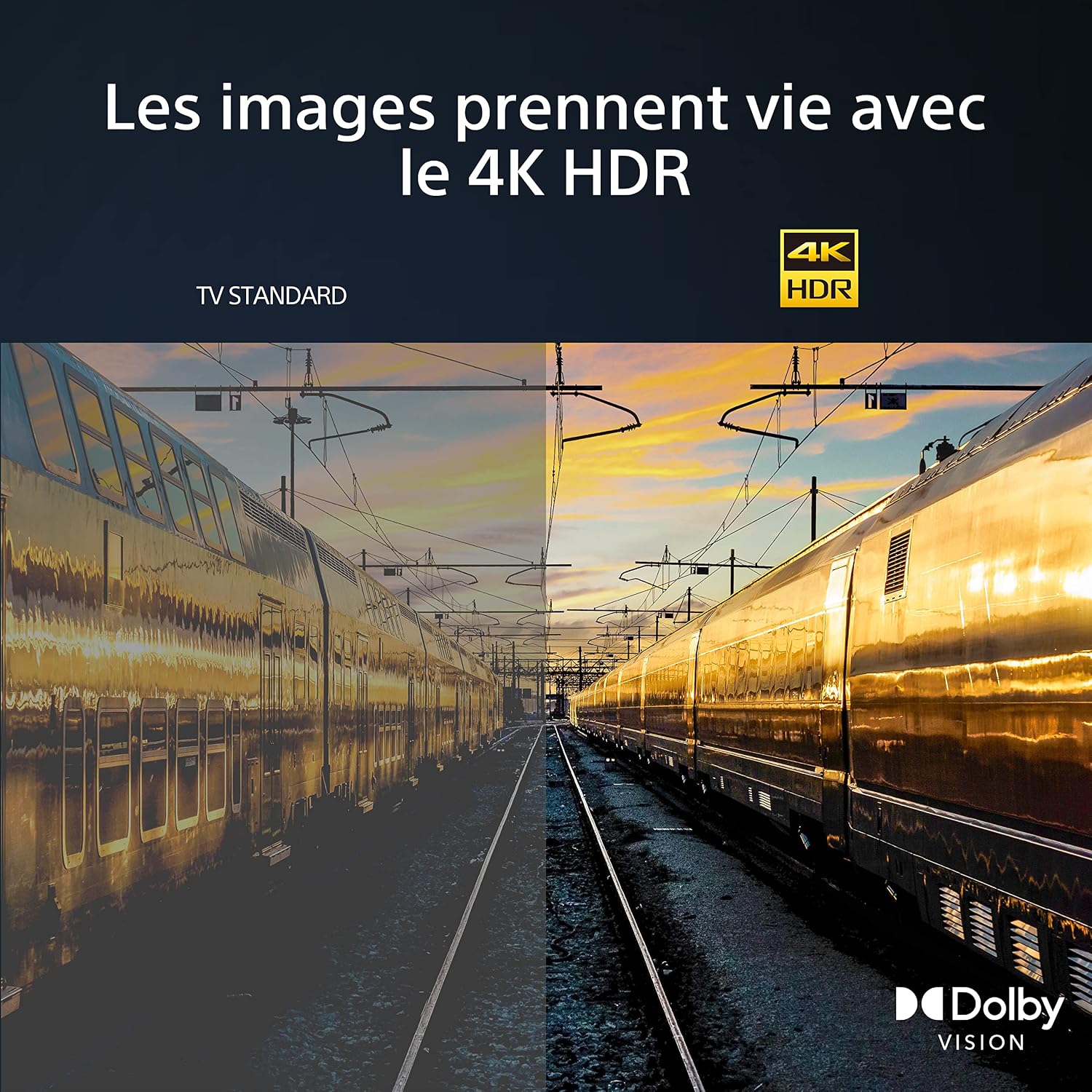 Detalle 2 de Sony BRAVIA KD-43X75WL (2023) : TV 4K LED HDR avec Google TV et mode faible latence HDMI 2.1