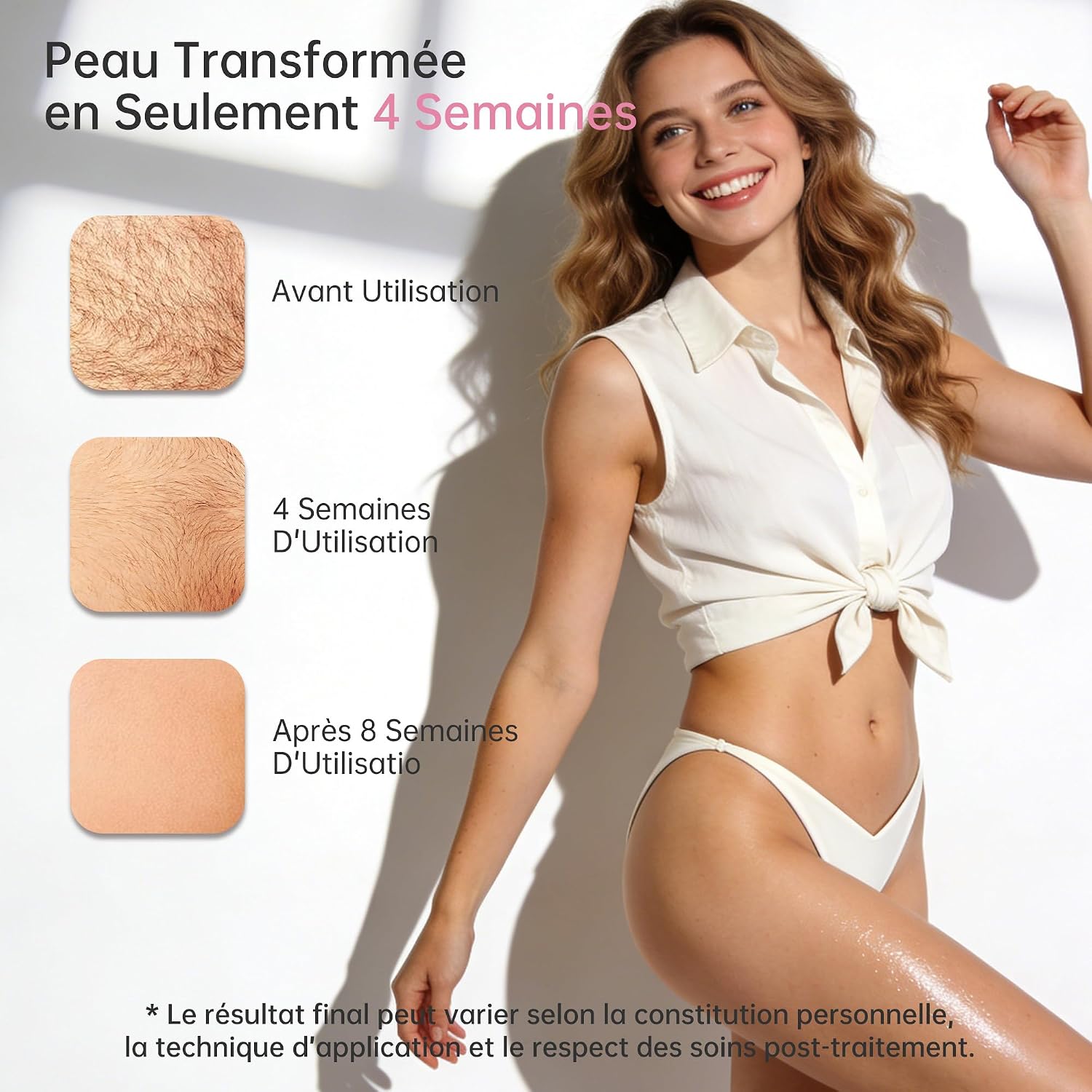 Detalle de Anysea Epilateur Lumière Pulsée avec Refroidissement au Saphir
