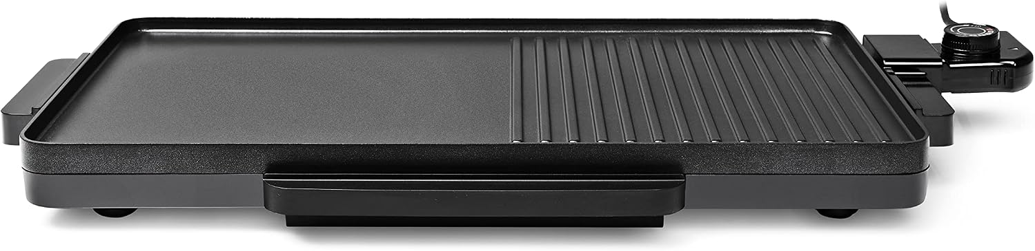 Detalle de Tristar BP-2750 : plancha avec grande surface de cuisson et revêtement antiadhésif