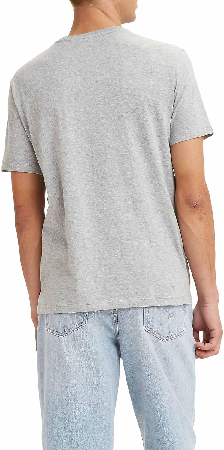 Detalle de Levi's Graphic Set-in Neck T‑shirt homme gris XL