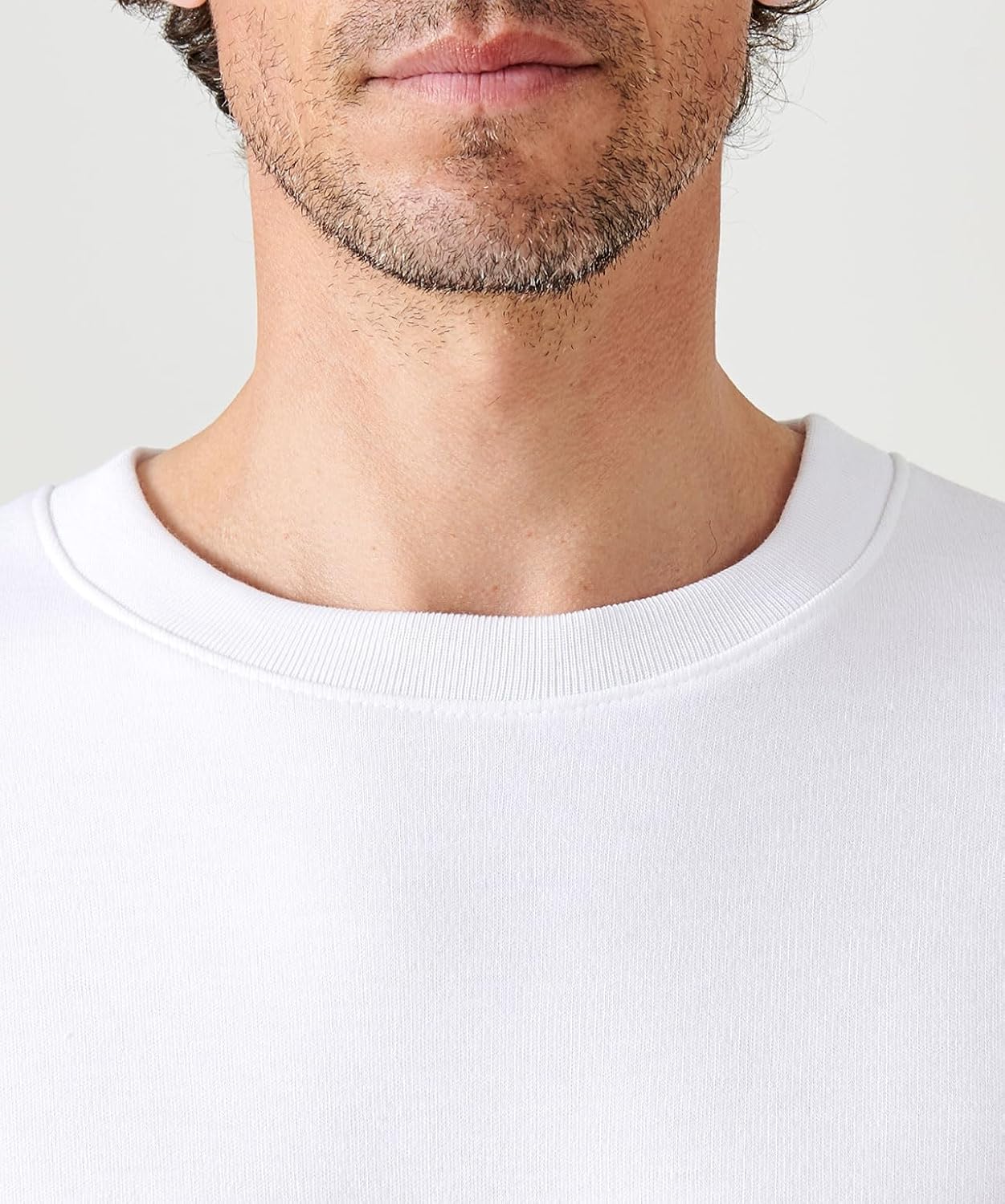 Detalle 2 de T-shirt Thermolactyl manches longues Damart (molleton) en blanc