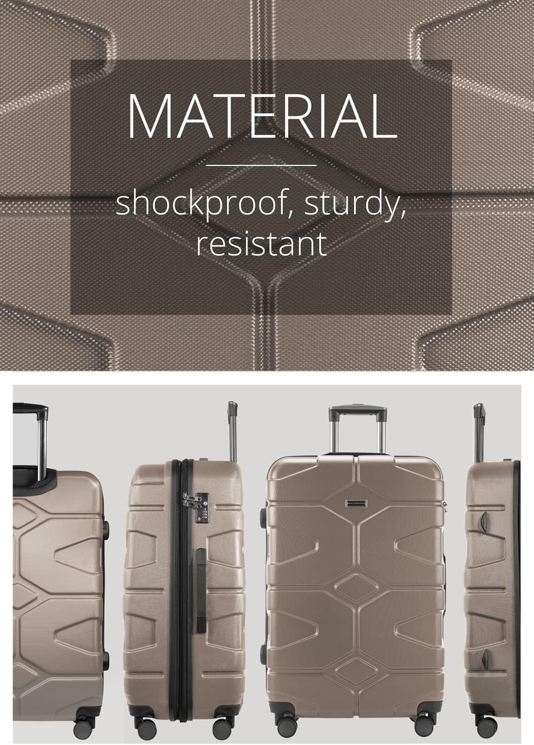 Thumbnail 6 de HAUPTSTADTKOFFER X-Kölln Valise rigide grande – 76 cm, 120 L, TSA, Graphite
