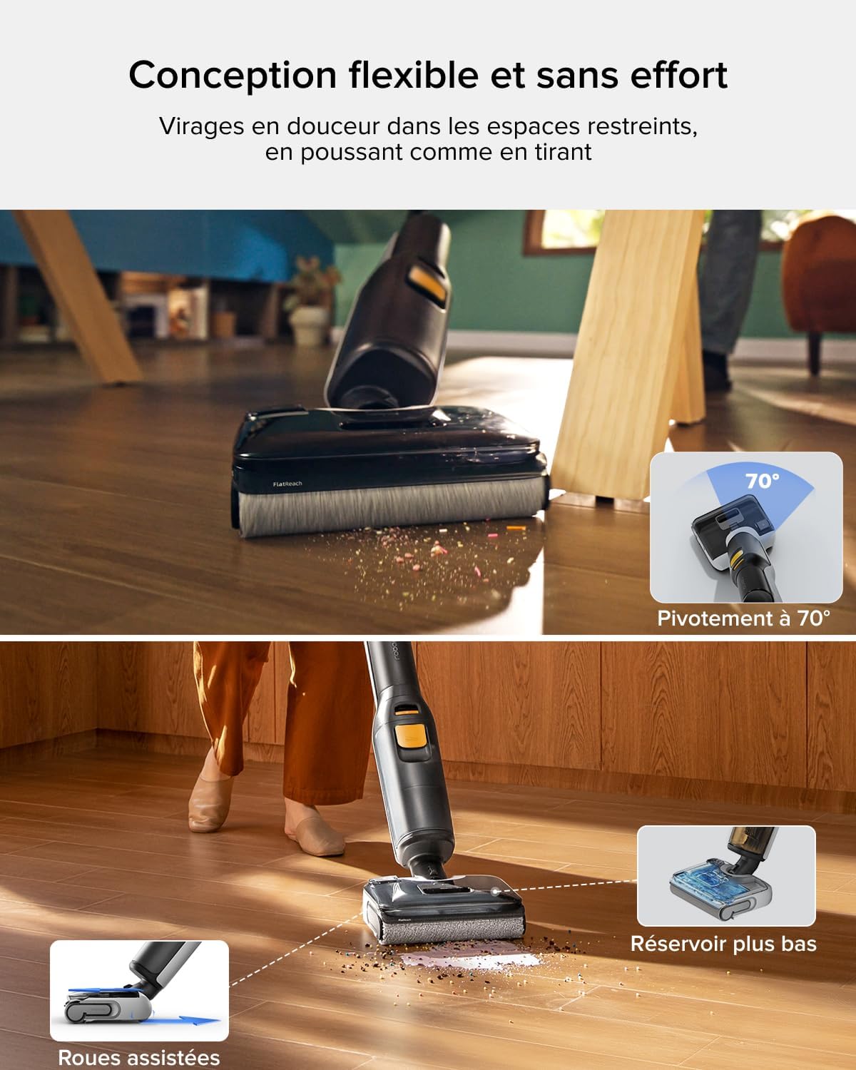 Thumbnail 5 de roborock F25 BX Aspirateur Lavapavimenti sans fil