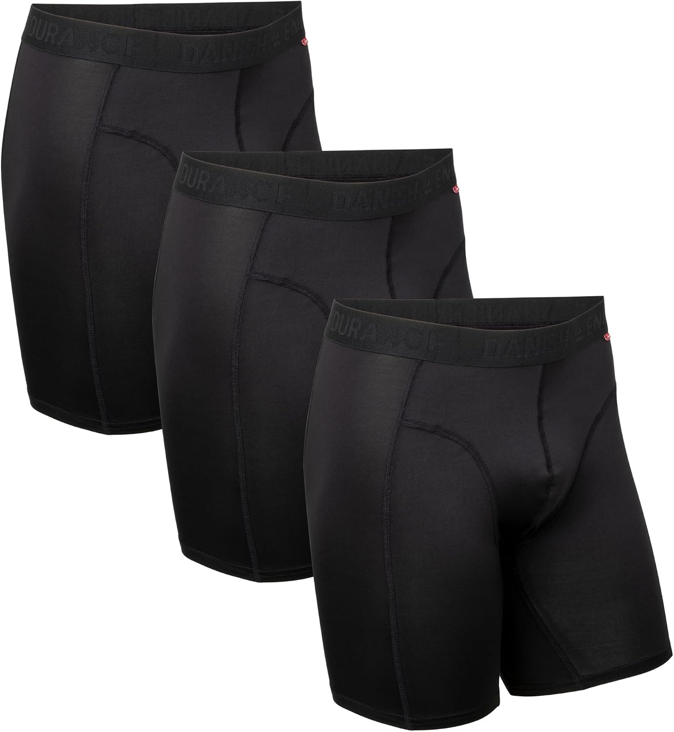 Detalle de DANISH ENDURANCE Boxers de course anti-frottements (lot de 3) — séchage rapide, respirants