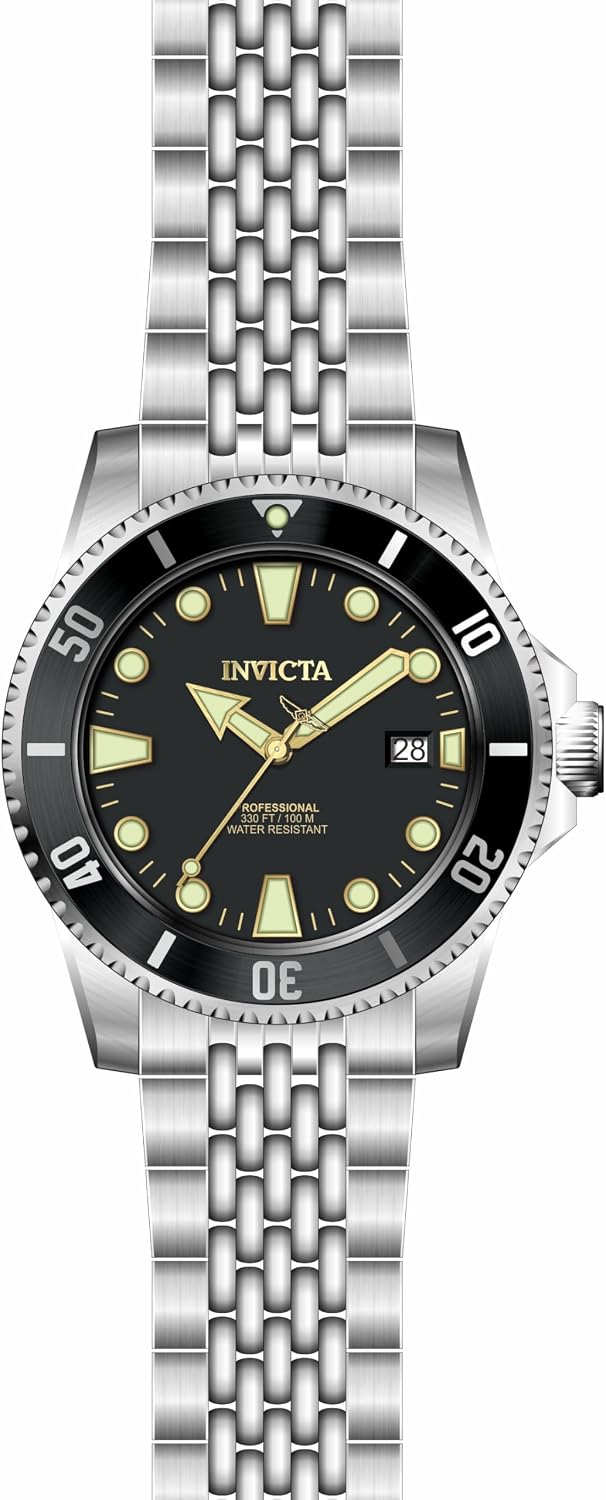 Detalle de Invicta Pro Diver 39755 : montre homme automatique en acier inoxydable 44 mm