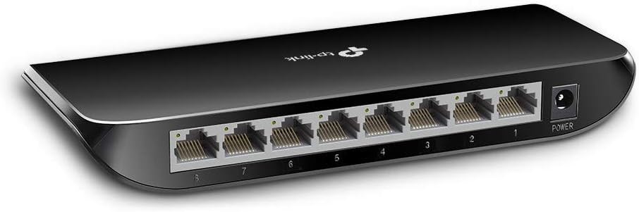 Detalle de TP-Link TL-SG1008D : switch Ethernet Gigabit 8 ports pour étendre votre réseau