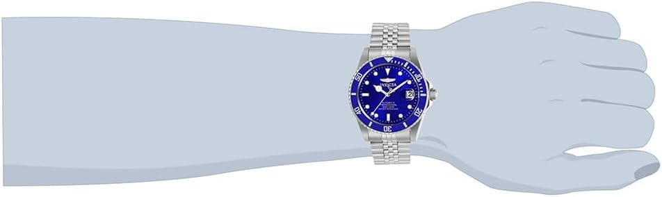 Detalle de Invicta Pro Diver Montre Homme – Mouvement Automatique, Acier Inoxydable 42mm