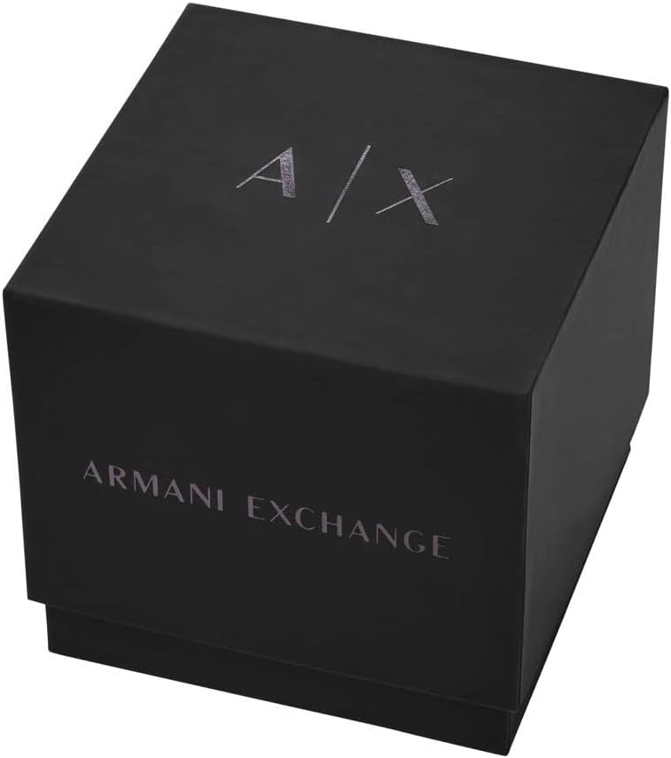 Detalle 2 de Montre Armani Exchange pour femmes — élégance rosée et mouvement quartz multifonction