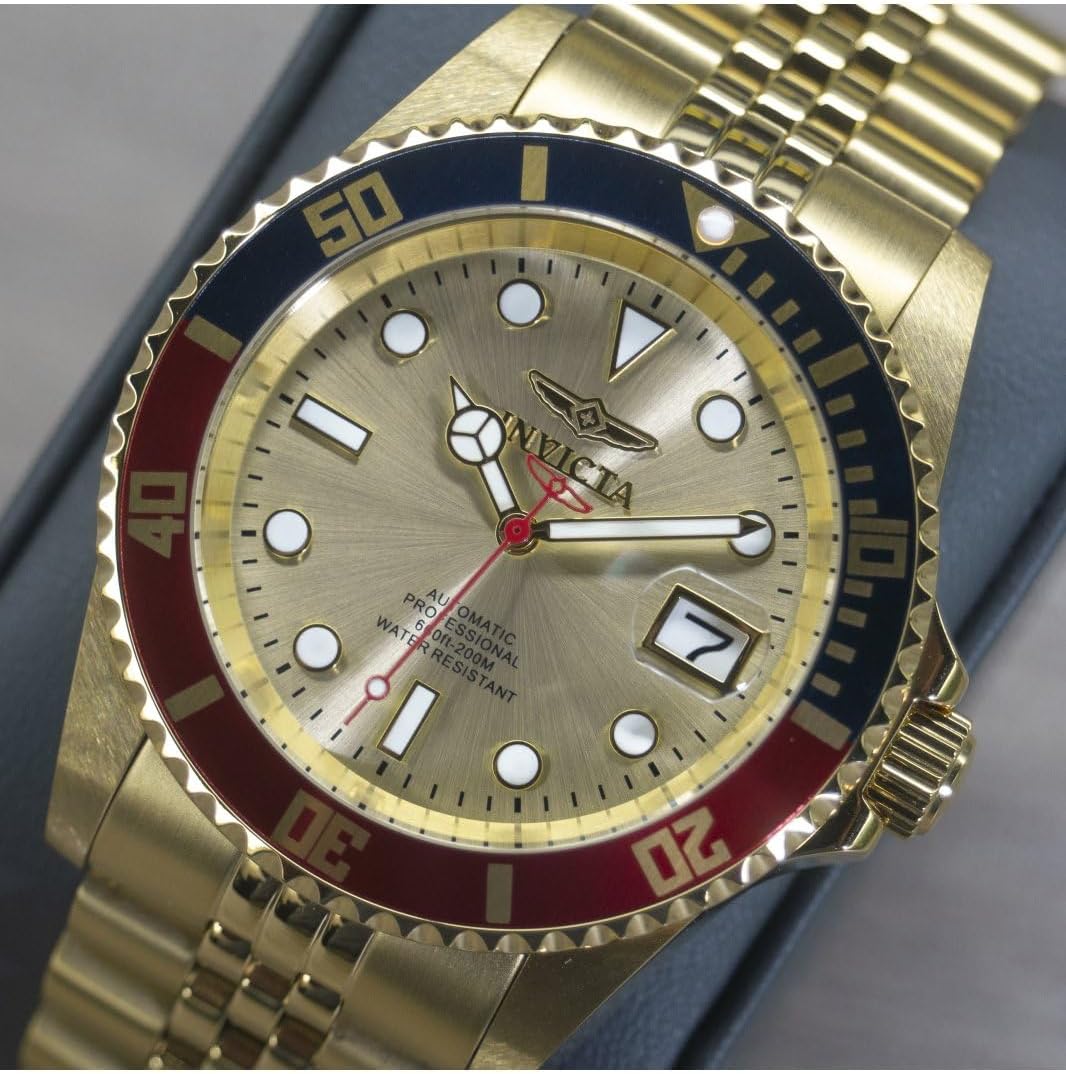 Detalle de Invicta Pro Diver Homme – Montre automatique 42 mm en acier inoxydable (modèle 29183)