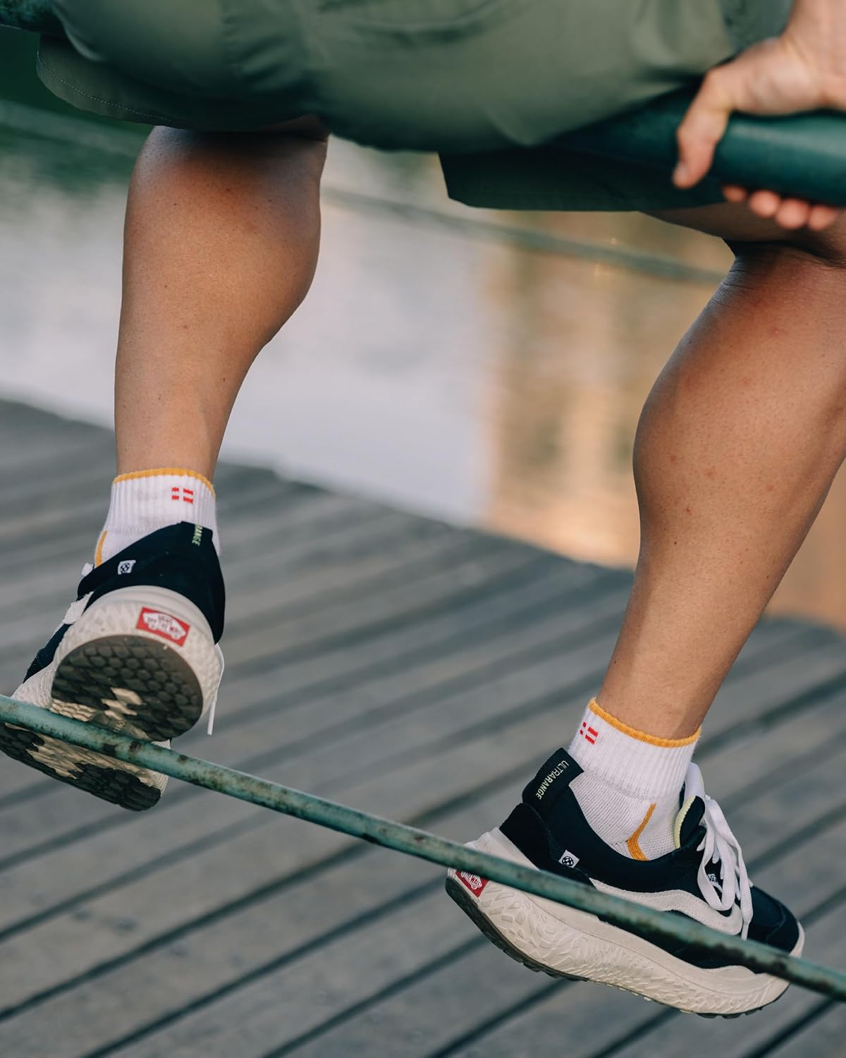Detalle 2 de DANISH ENDURANCE chaussettes sport en coton bio