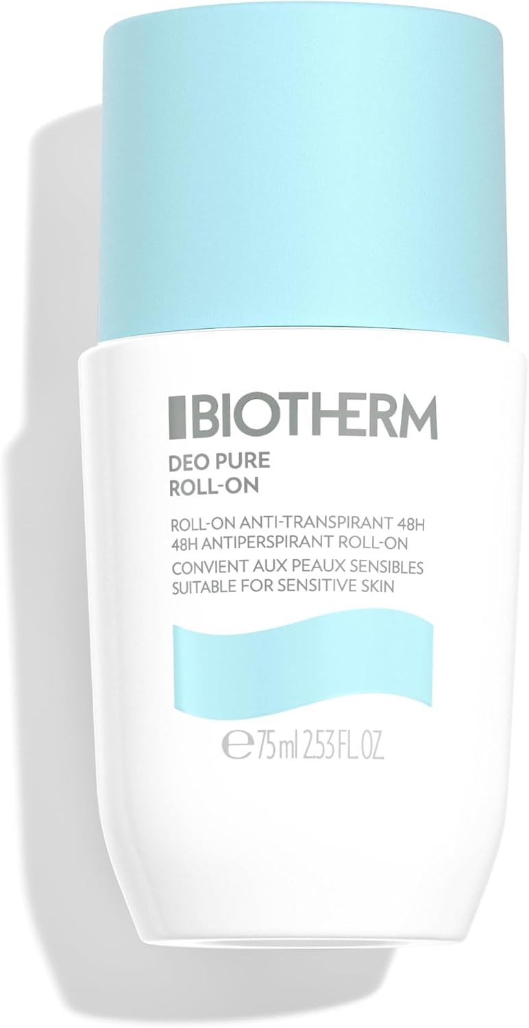 Detalle de Biotherm Deo Pure Déodorant Anti-Transpirant 75 ml – Sans parfum, pour tous types de peaux sensibles