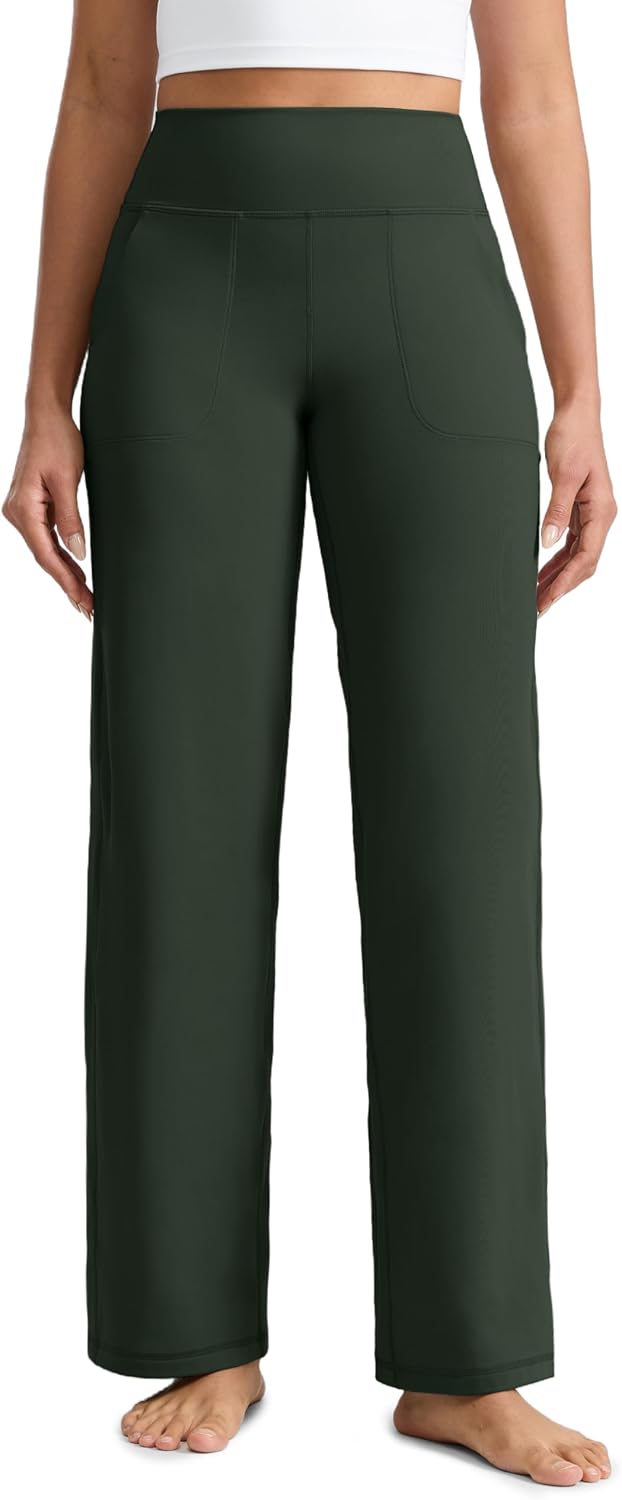 Detalle de CRZ YOGA Pantalon Bootcut Femme Taille Haute 79 cm ⚙