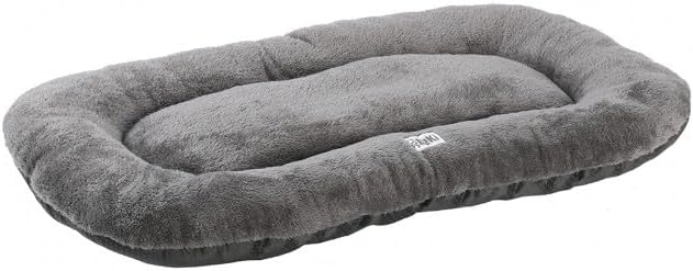 Detalle de Mon ami Luki Coussin Ovale Lines Anti-Derapant Gris pour Chien – M