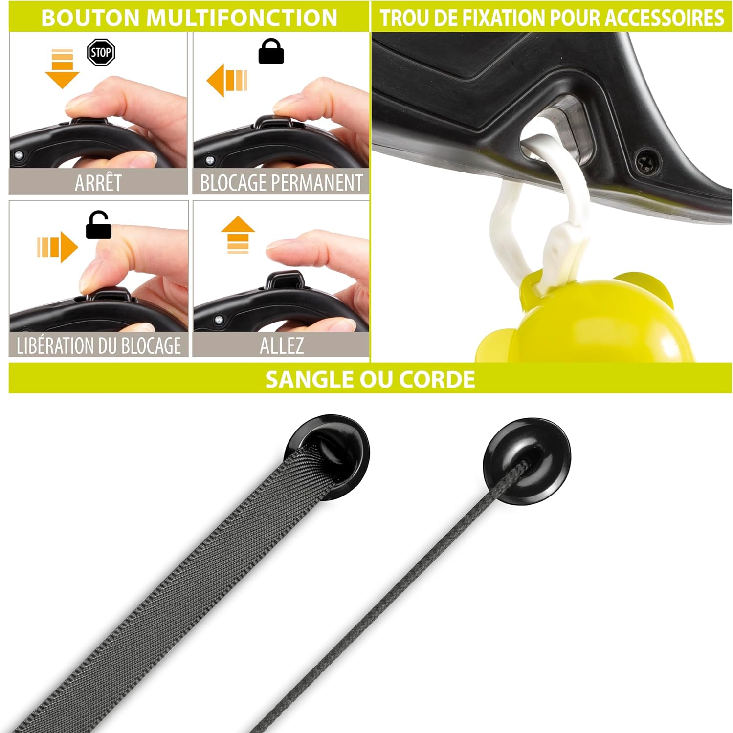 Detalle 2 de Ferplast Flippy One laisse enrouleur 5 m đ