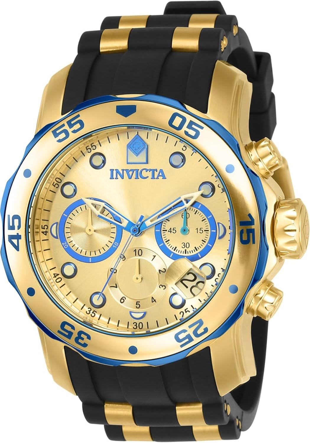 Detalle de Invicta Pro Diver Homme – Montre quartz en acier inoxydable, 48 mm (modèle 17887)