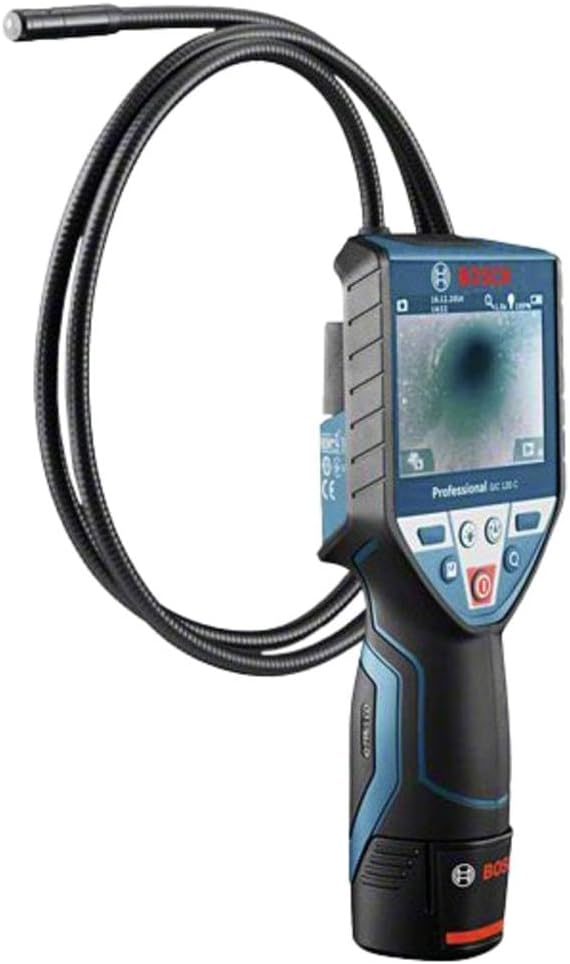 Detalle 2 de Caméra d’inspection Bosch Professional GIC 12V-5-27 C avec écran 5” et AutoUp (câble 150 cm, coffret L-Boxx)