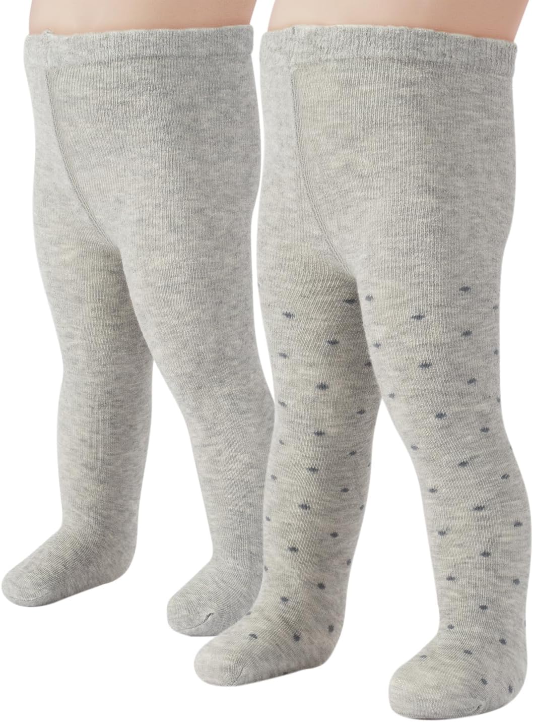Thumbnail 6 de CALZITALY Pack 2 paires collants bébé coton gris rose bleu 200 DEN ⚙