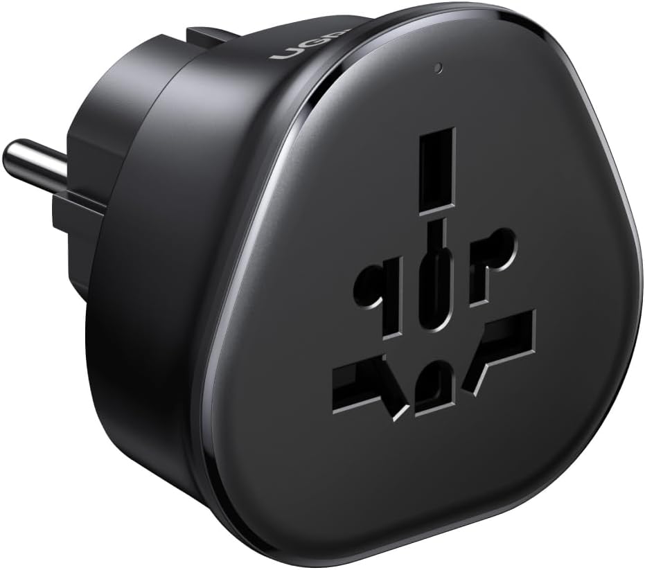 Detalle de Adaptateur UGREEN US UK AU CN vers FR EU ⚡